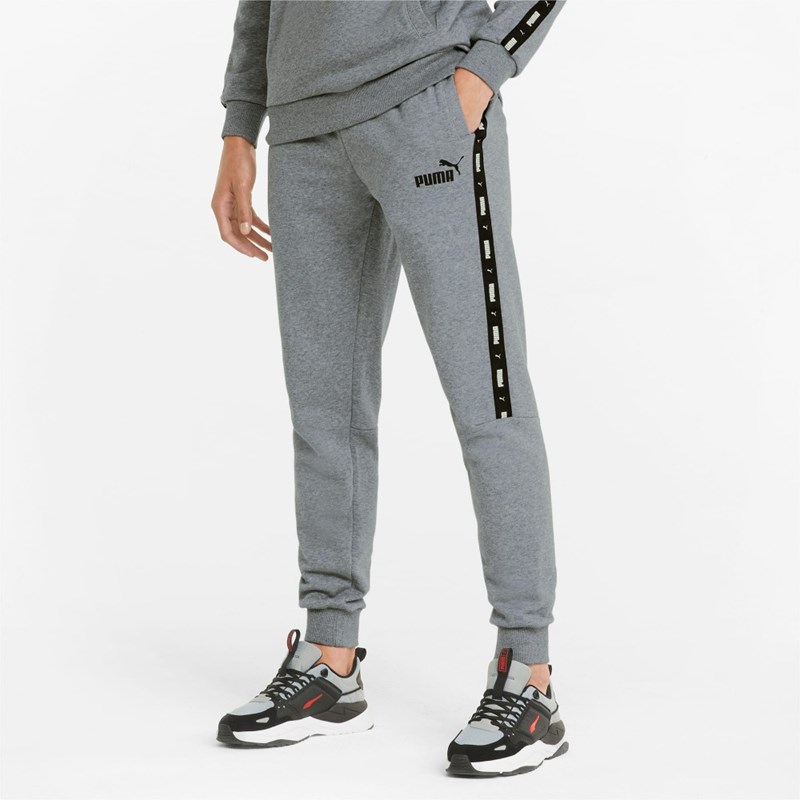 

Мужские спортивные брюки ess+ с лентой fl cl Puma, серый