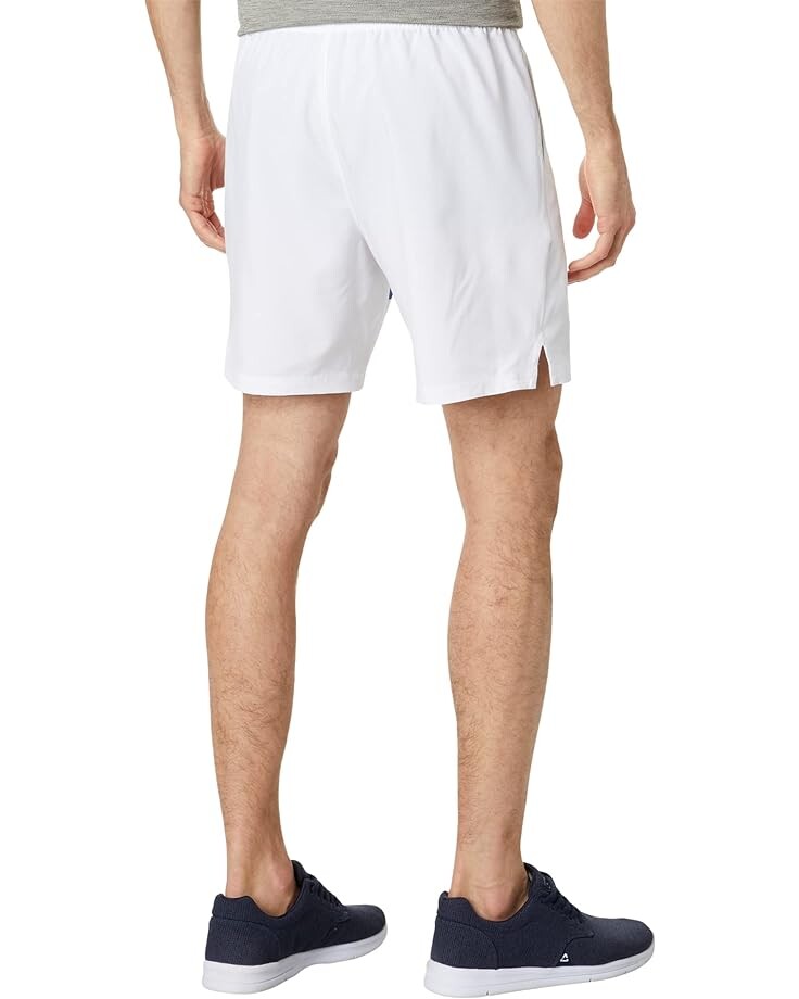 

Шорты Original Penguin Golf Performance Printed Color-Block Tennis Shorts, ярко-белый
