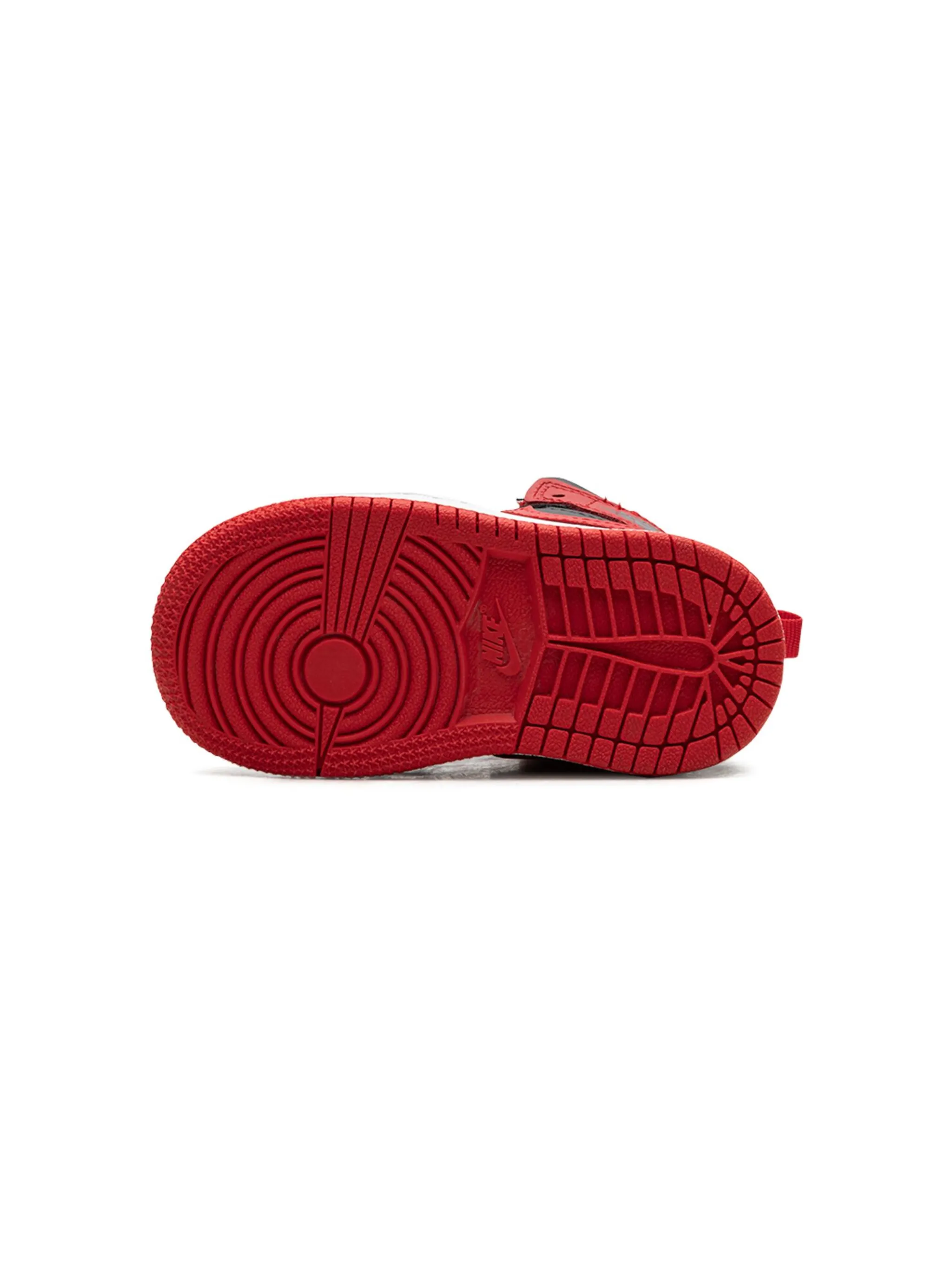 Кроссовки Air Jordan 1 Mid Alternate Bred Jordan Kids, красный — фото 4