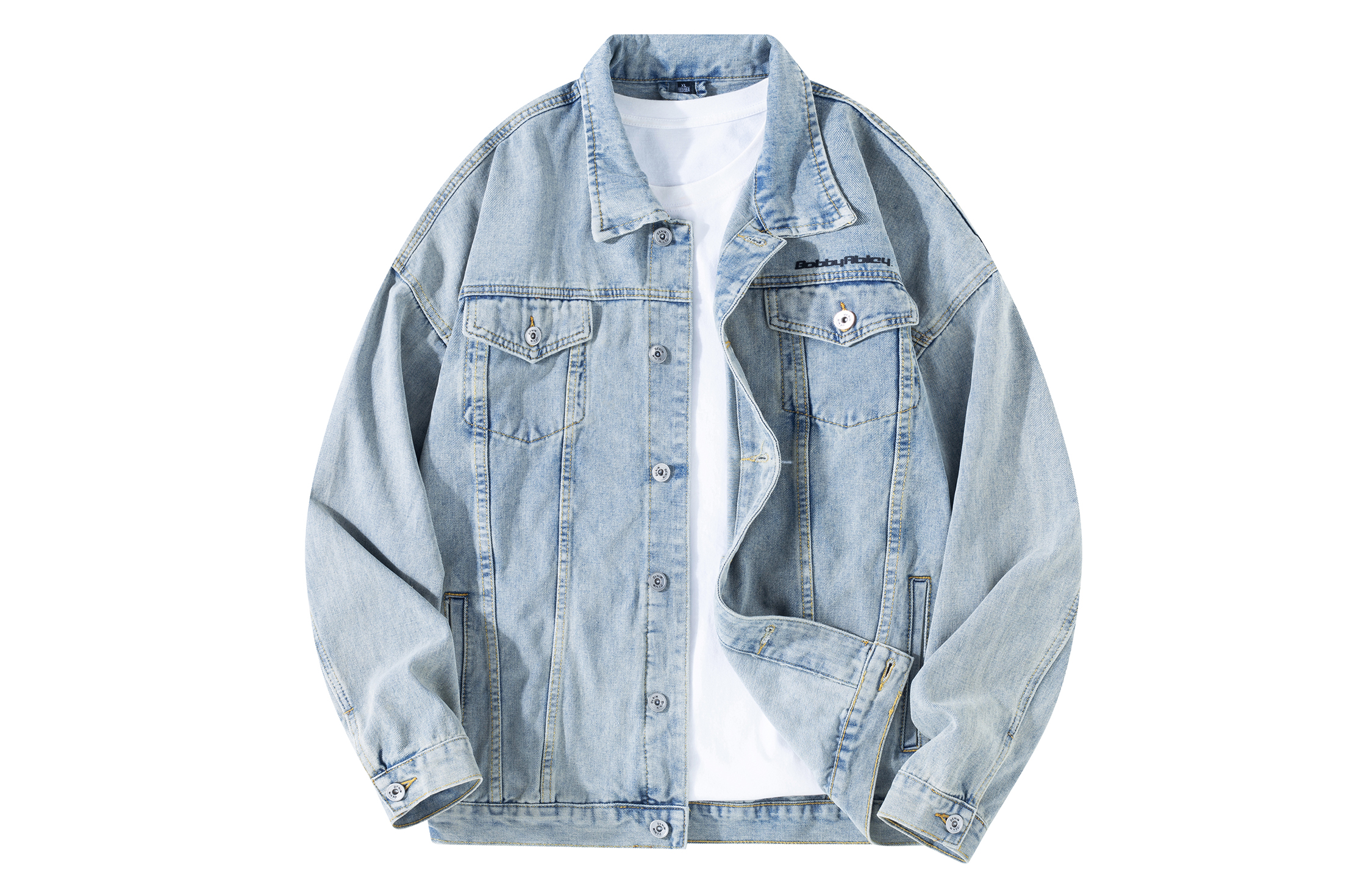 

Джинсовая куртка унисекс BOBBY ABLEY, Vintage Blue (with Free Hoodie), Синий, Джинсовая куртка унисекс BOBBY ABLEY, Vintage Blue (with Free Hoodie)