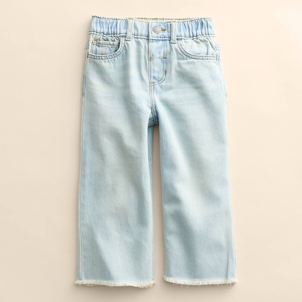 

Широкие джинсовые джинсы Little Co. для малышей и малышей от Lauren Conrad Little Co. by Lauren Conrad, цвет Super Light