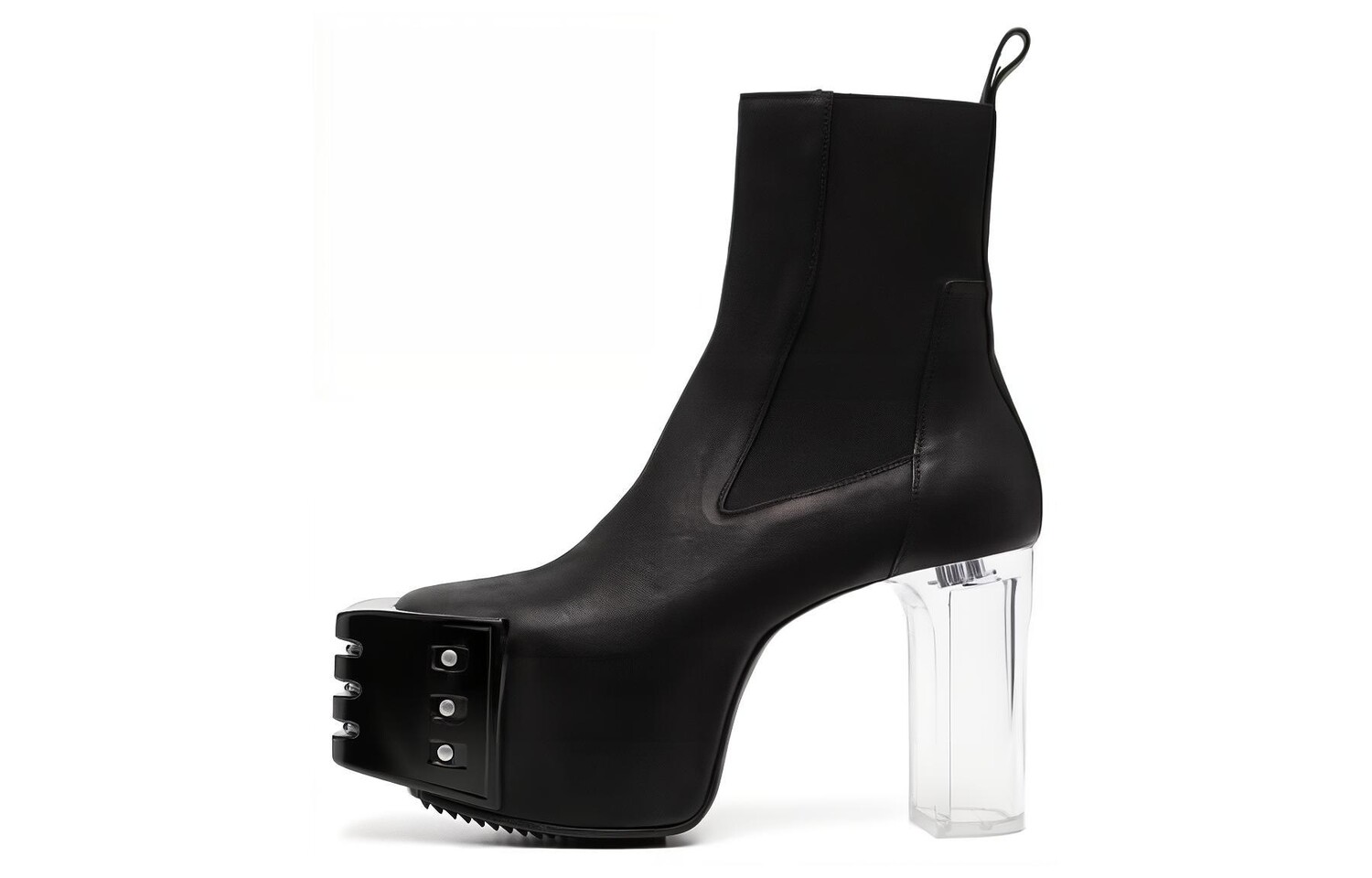 

Сапоги на платформе Rick Owens Grilled, черный