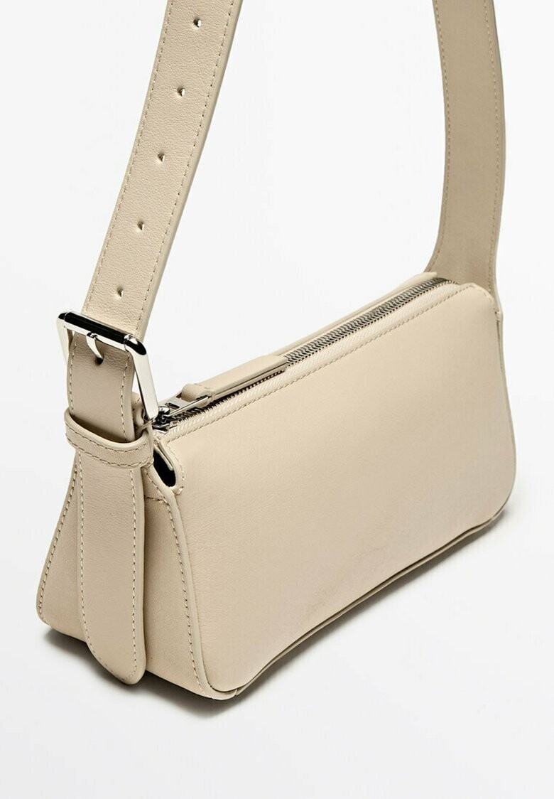 

Сумка через плечо PLAIN Massimo Dutti, цвет Stone
