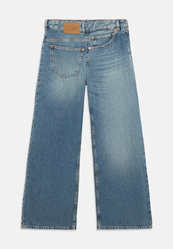 Джинсы унисекс прямого кроя Mm6 Maison Margiela, Blue Denim