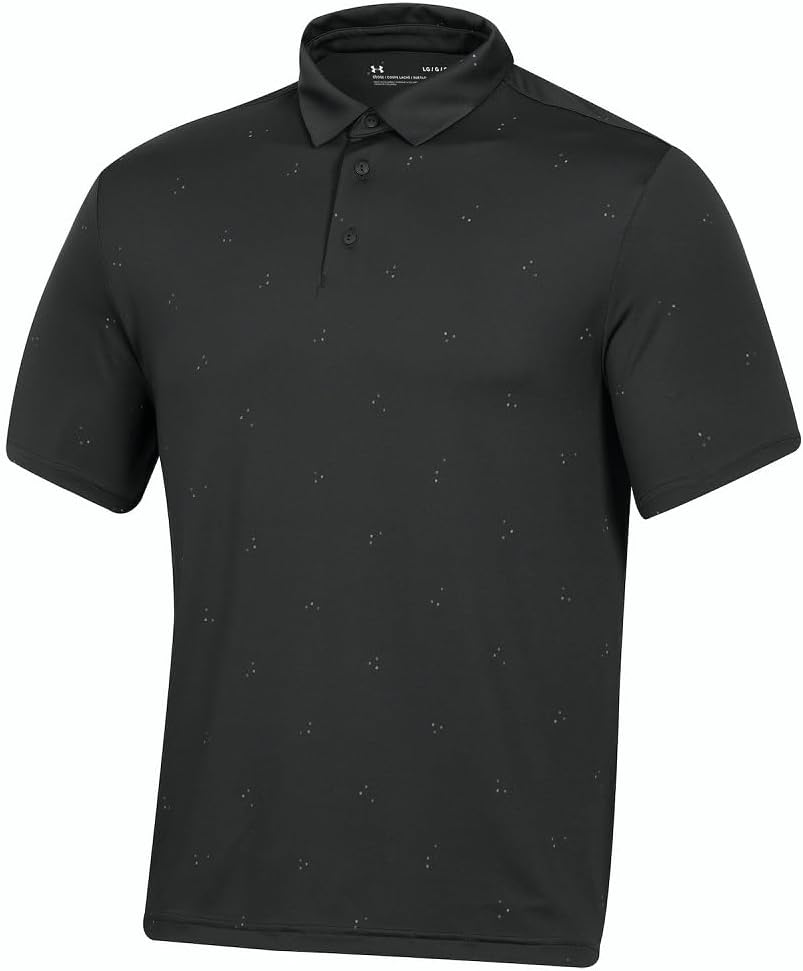 

Новая мужская рубашка-поло с принтом Golf Playoff 3.0 от Under Armour - выберите размер и цвет!, Black, Черный, Новая мужская рубашка-поло с принтом Golf Playoff 3.0 от Under Armour - выберите размер и цвет!, Black