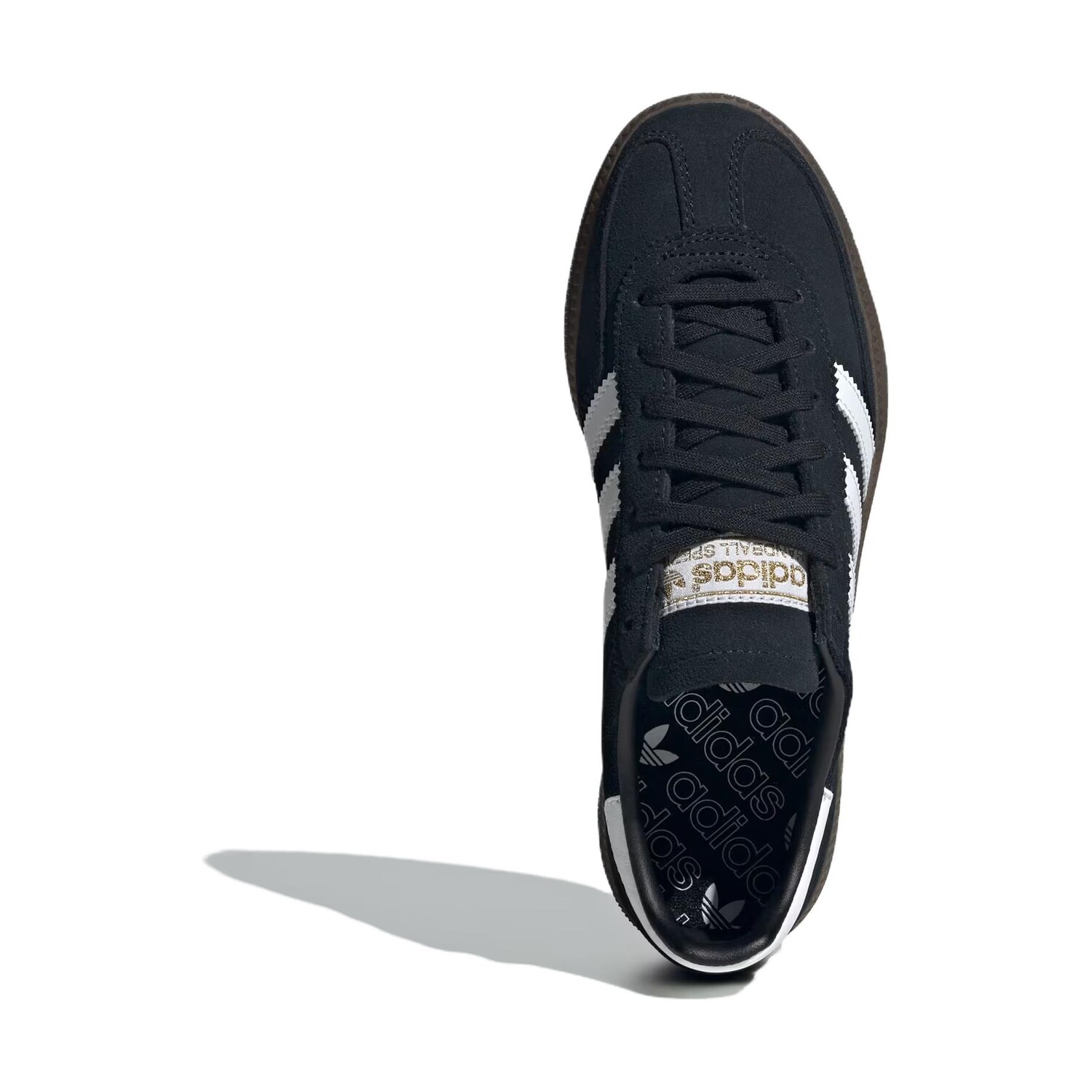 Adidas Handball Spezial J «Черно-белая резинка» Adidas Originals, черный/белый — фото 4