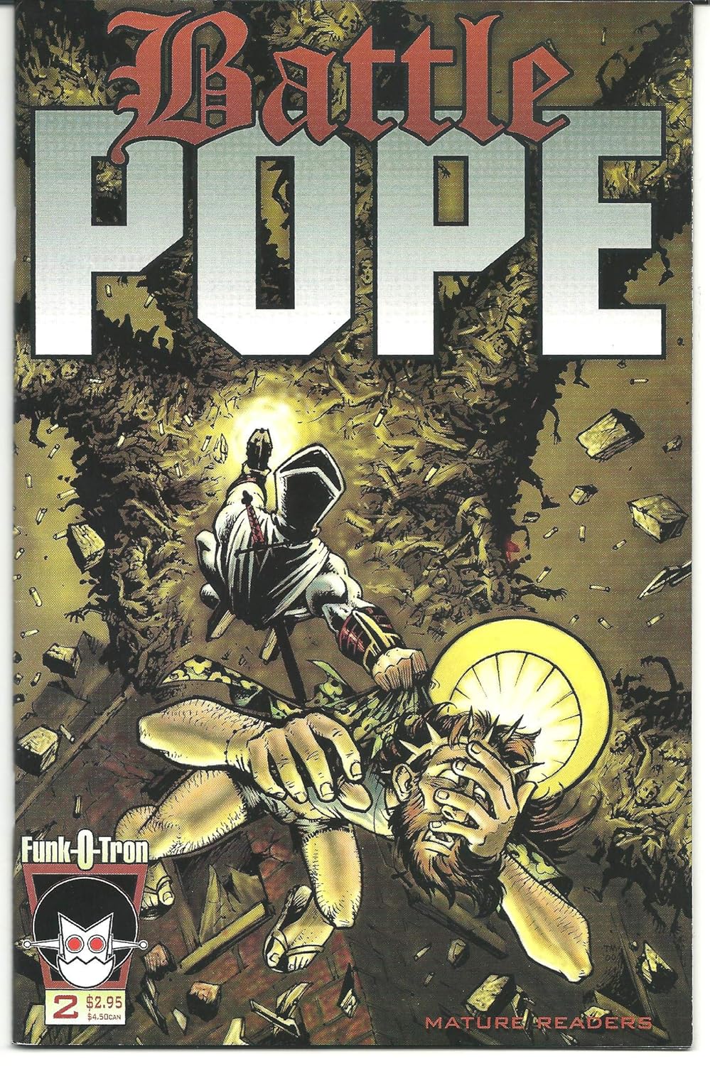 

Battle Pope Issue 2 (Funk-O-tron) (Funk-O-Tron)