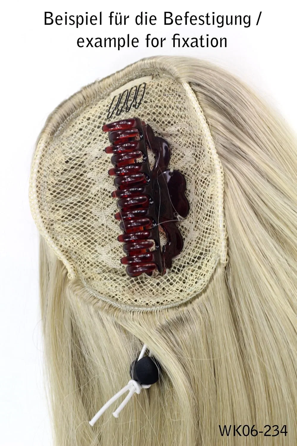 Шиньон-хвост «Novel Holder» с заколкой-бабочкой, 65 см Wig Me Up — фото 3