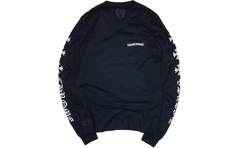 

Футболка унисекс черная Chrome Hearts, черный