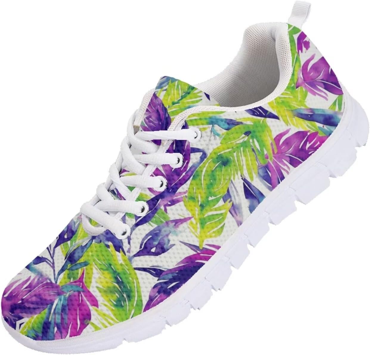 

Мужские кроссовки Funnydude Funny Print 2025 для бега, спортивные, повседневные, удобные для тренировок, Tropical Jungle