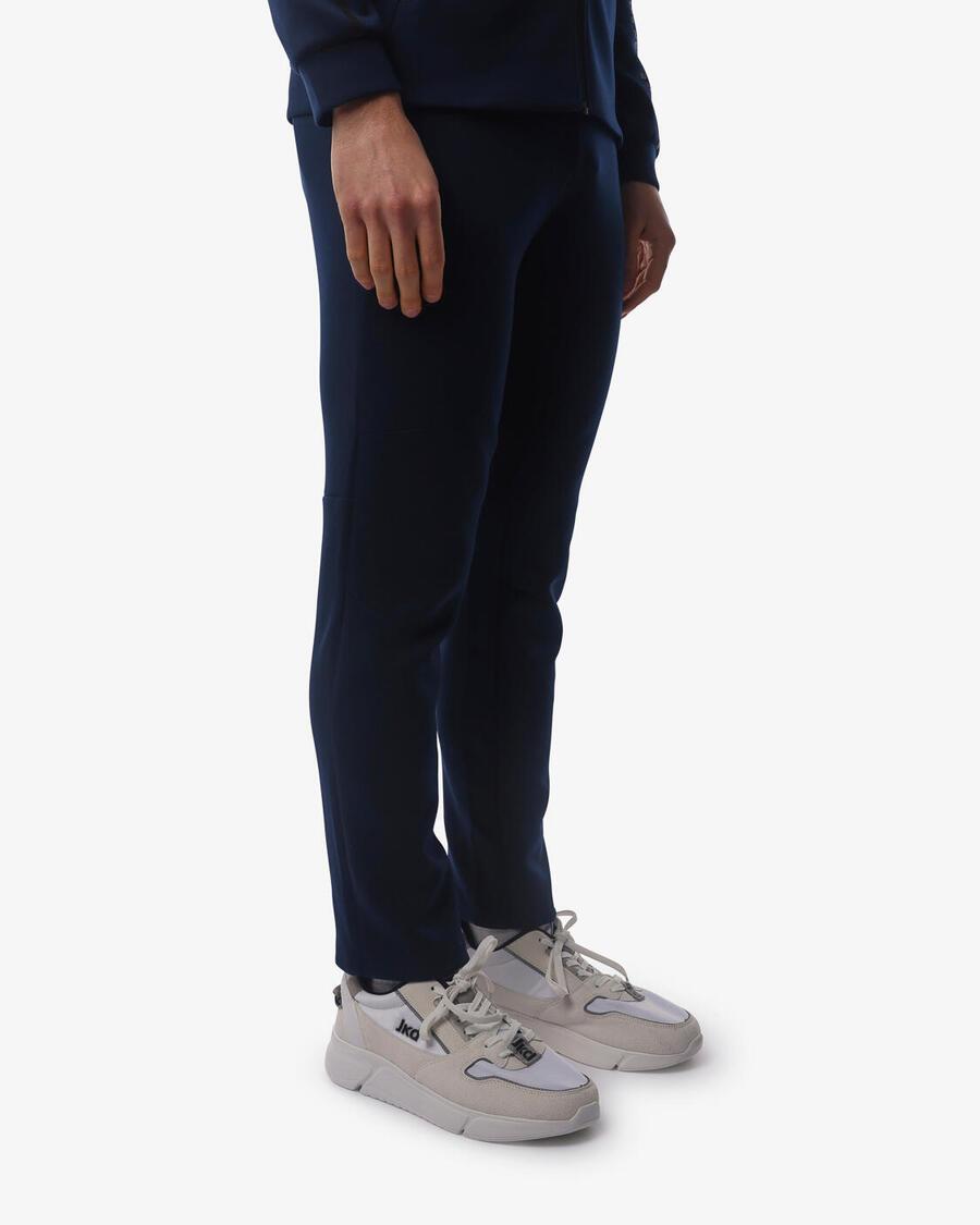 

JAKED Синтетические спортивные брюки темно-синего цвета для мужчин