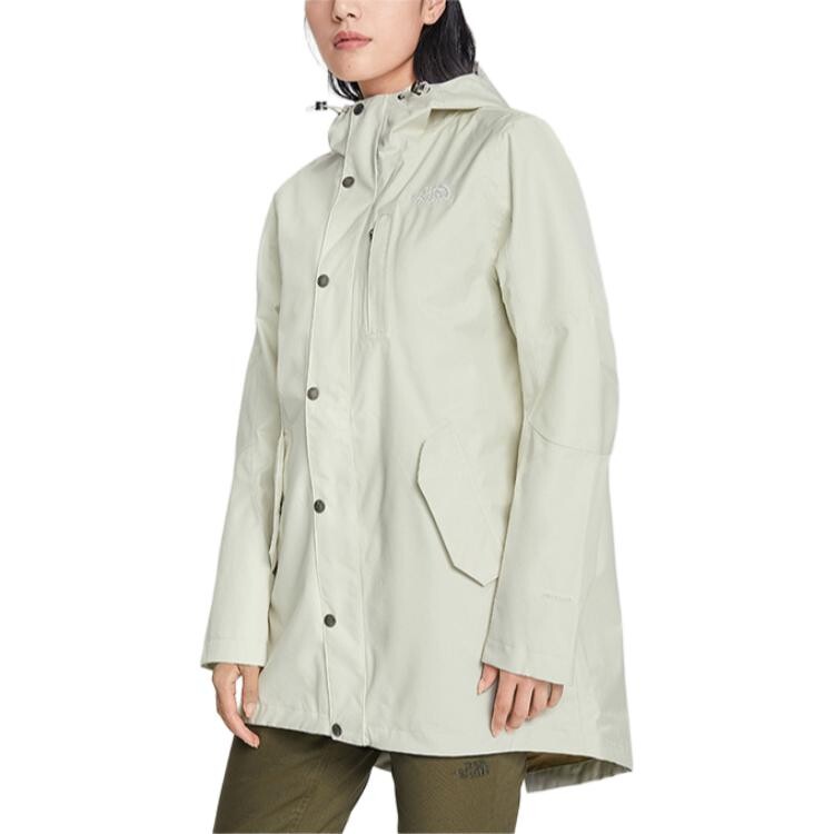 

Куртка женская для активного отдыха пастельно-зеленого цвета The North Face