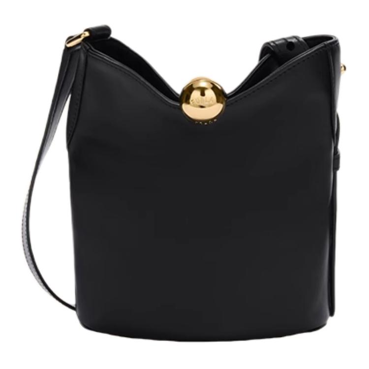 

Furla Миниатюрная женская сумка-кроссбод из коровьей кожи черная