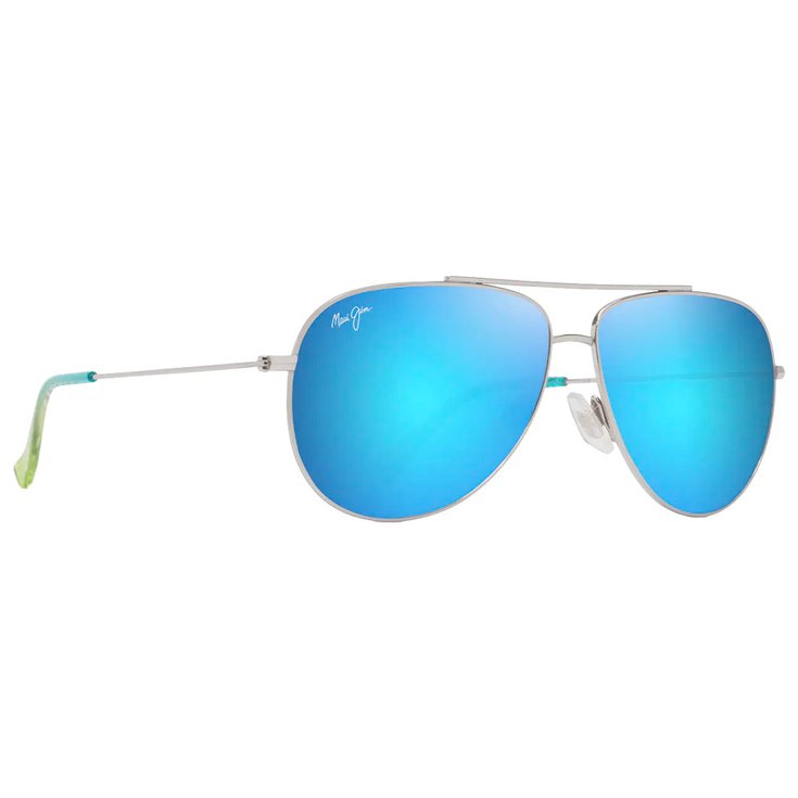 

Солнцезащитные очки hauoli серебряный бриллиант bleus verts bleu hawaii mauipur Maui Jim