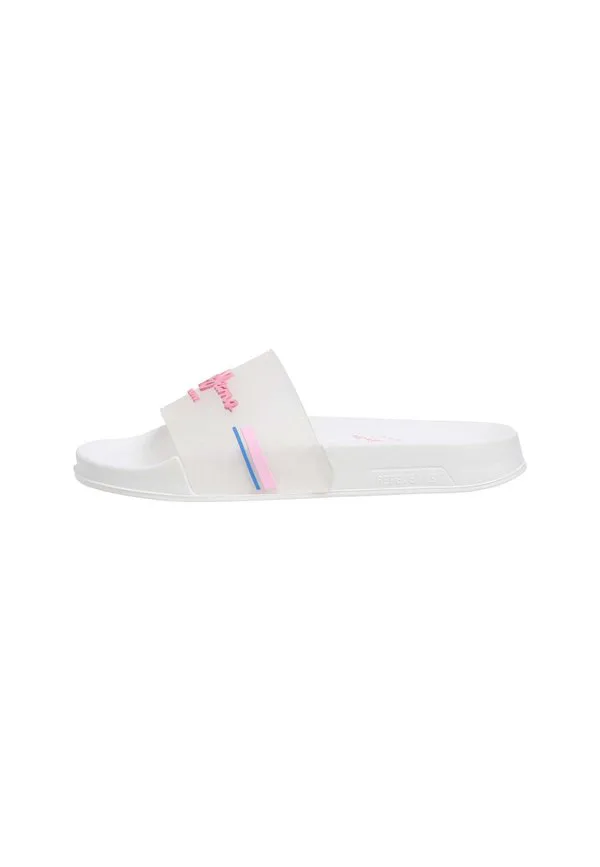 Шлепанцы, скользящие, блестящие, горки для бассейна Pepe Jeans, Lilac