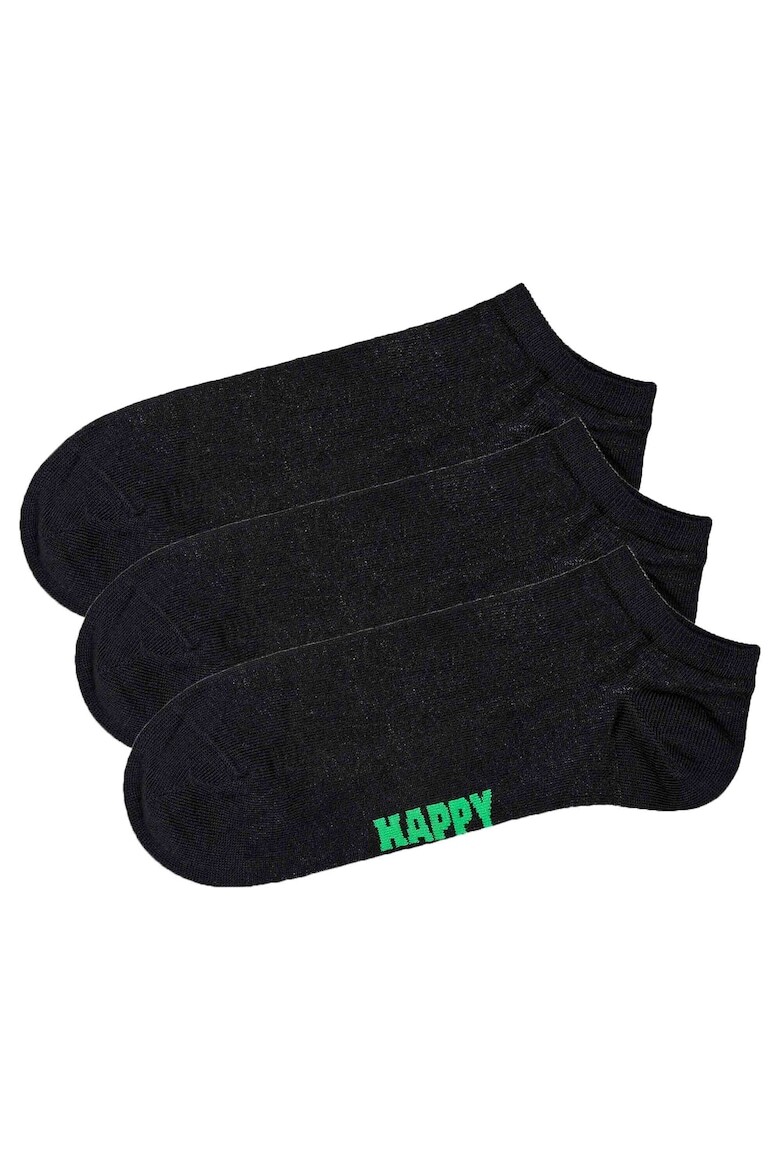 

Носки до щиколотки — 3 пары Happy Socks, черный