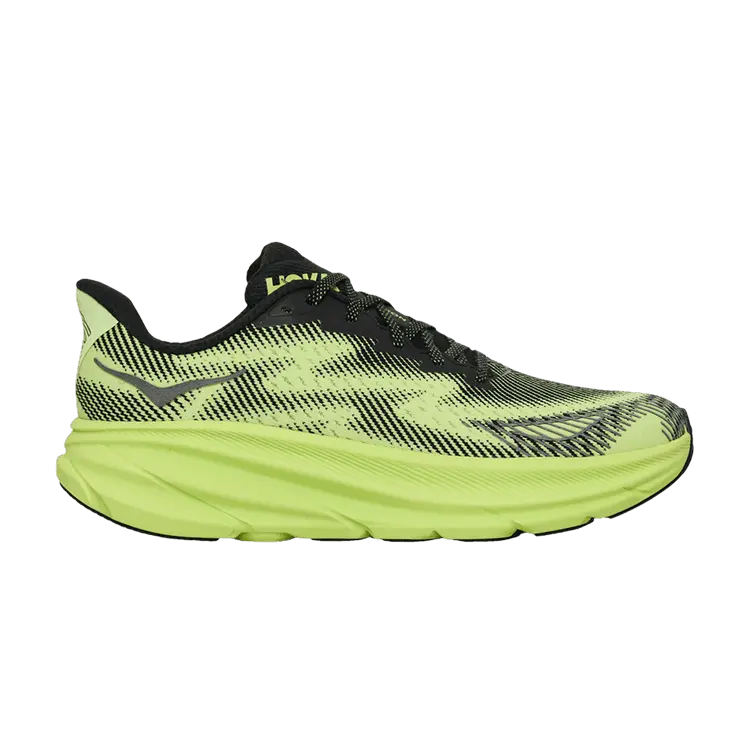 

Кроссовки HOKA Clifton 9 GORE-TEX TS 'Black Lettuce', зеленый