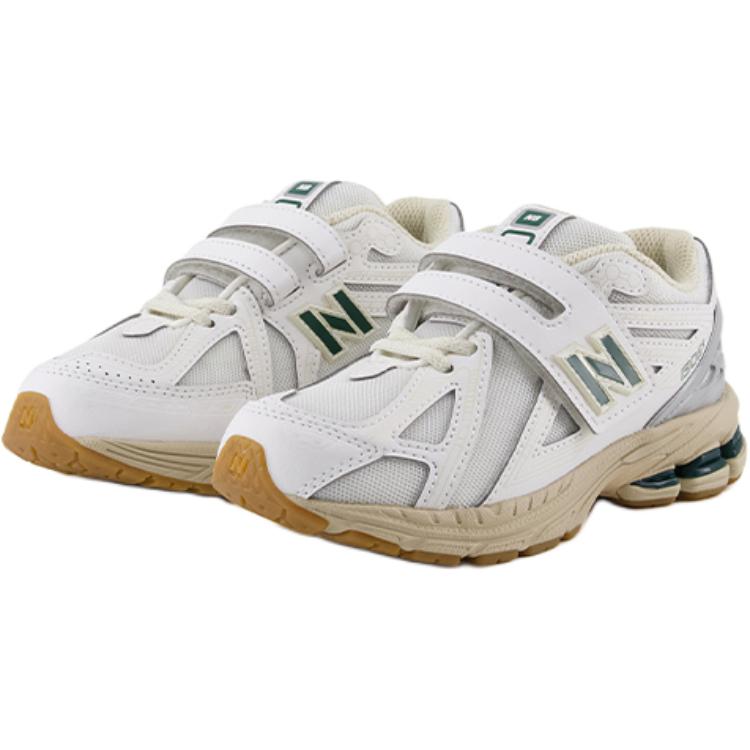 Низкие детские кроссовки для повседневной жизни New Balance, белый — фото 2