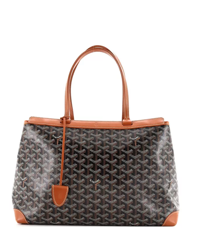 

Сумка PM Bellechasse из полотняного покрытия Pre-Owned Goyard, черный