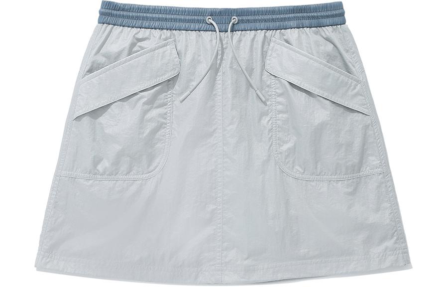 

COVERNAT SS24 повседневные короткие юбки женские светло-серый
