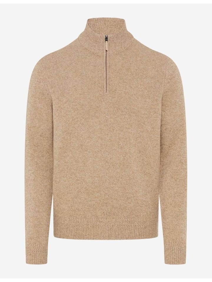 

BRAX Свитер светло-верблюжьего цвета