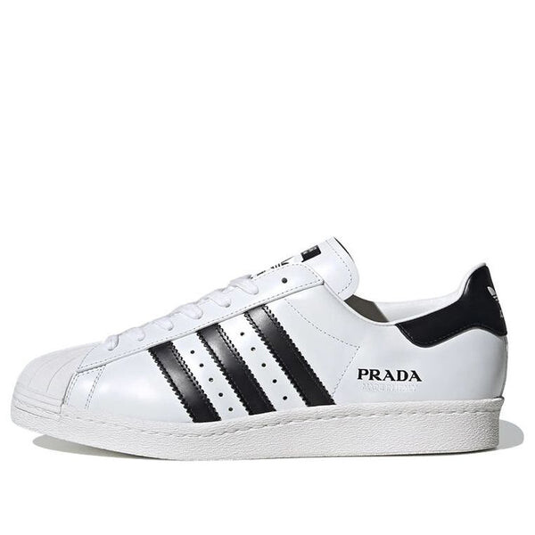 

Кроссовки Prada x Superstar Adidas, белый