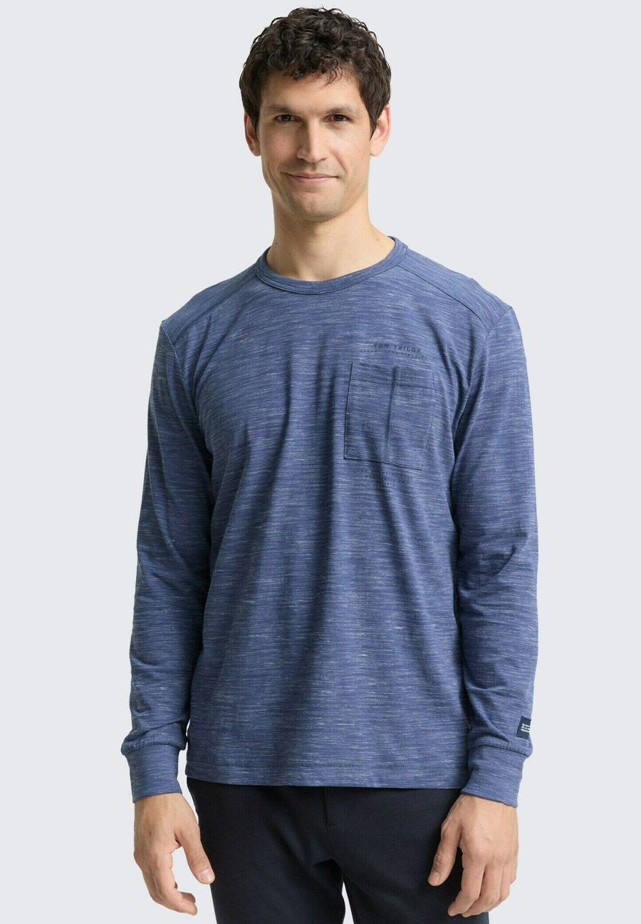 

Топ TOM TAILOR MIT BRUSTTASCHE, Ocean Blue Injected/Blue