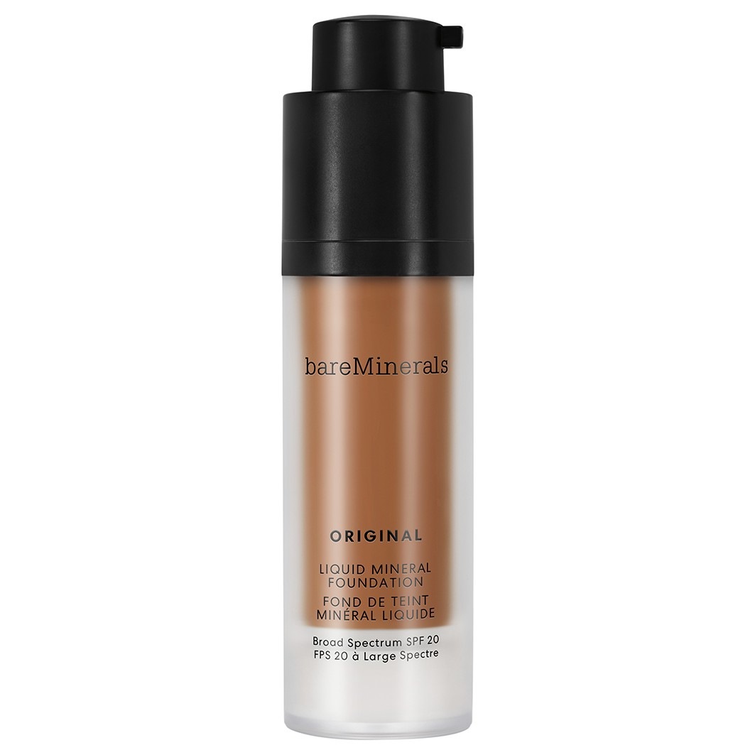 

Тональный крем для лица original liquid mineral spf 20 Bareminerals, 25 - golden dark, объем 30 мл