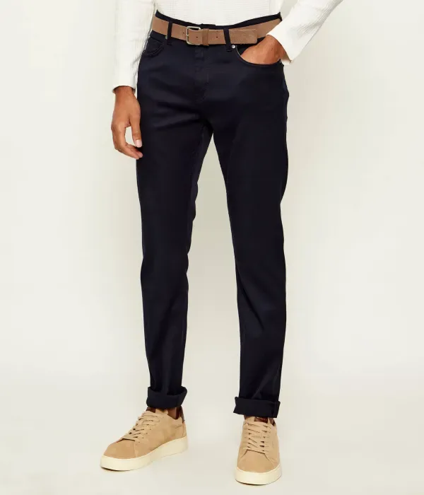 Джинсы H-Delaware_RMW slim fit Boss, темно-синий