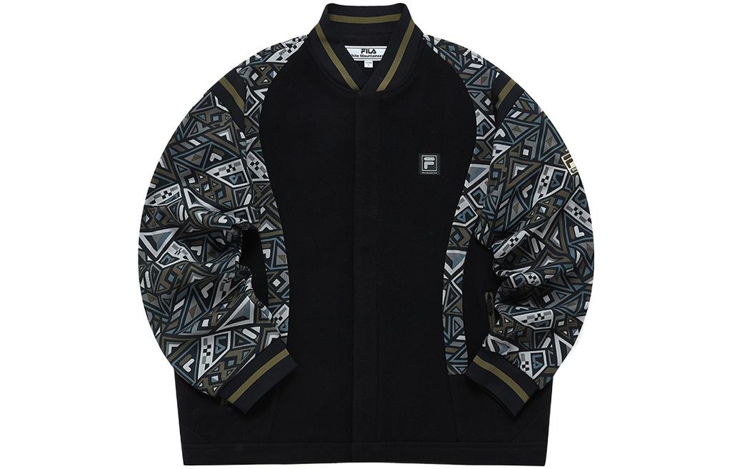 

FILA FUSION WM BAISHAN Бейсбольная куртка мужская Pitch Black