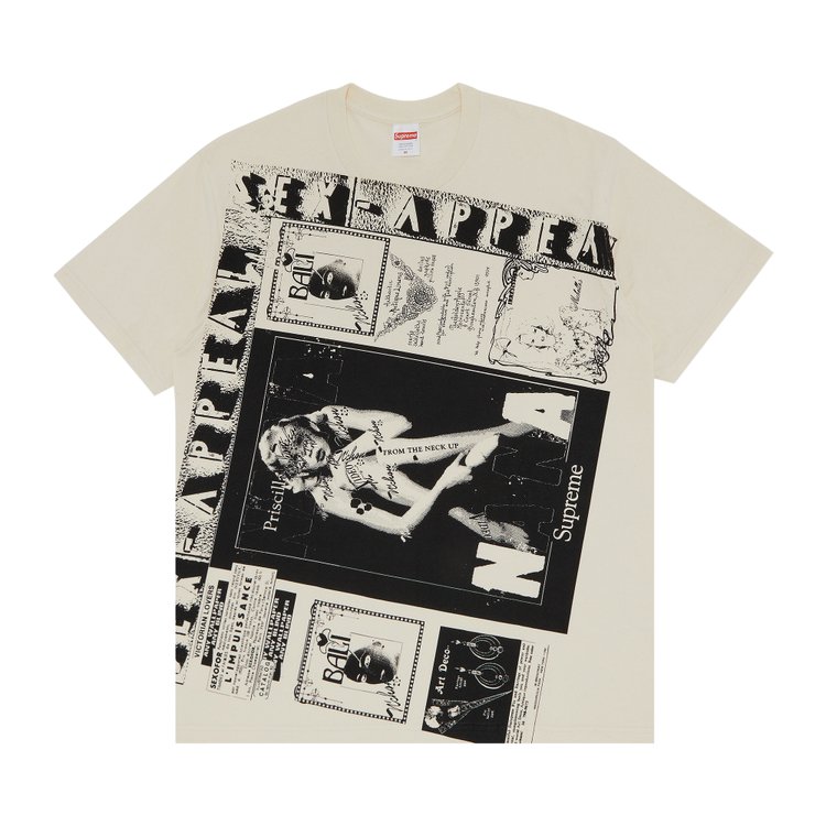 

Футболка Supreme Collage Tee, кремовый