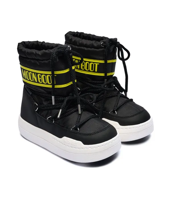 Утепленные зимние ботинки Jr Park Moon Boot, черный — фото 3