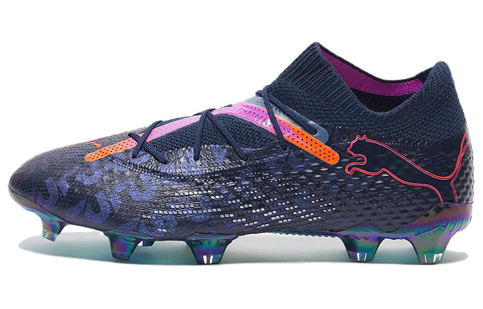 Puma Future 7 Ultimate FG/AG Футбольные бутсы 'Темно-синий Розовый Красный', Темно-синий Фиолетовый