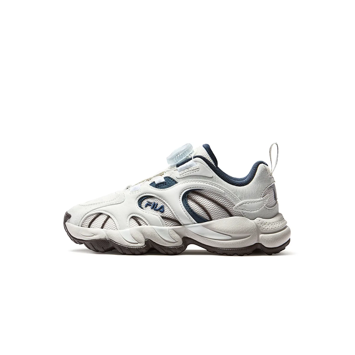 Детские кроссовки Heritage FHT для бега FILA KIDS, F-WW Snow White/White Agate Gray
