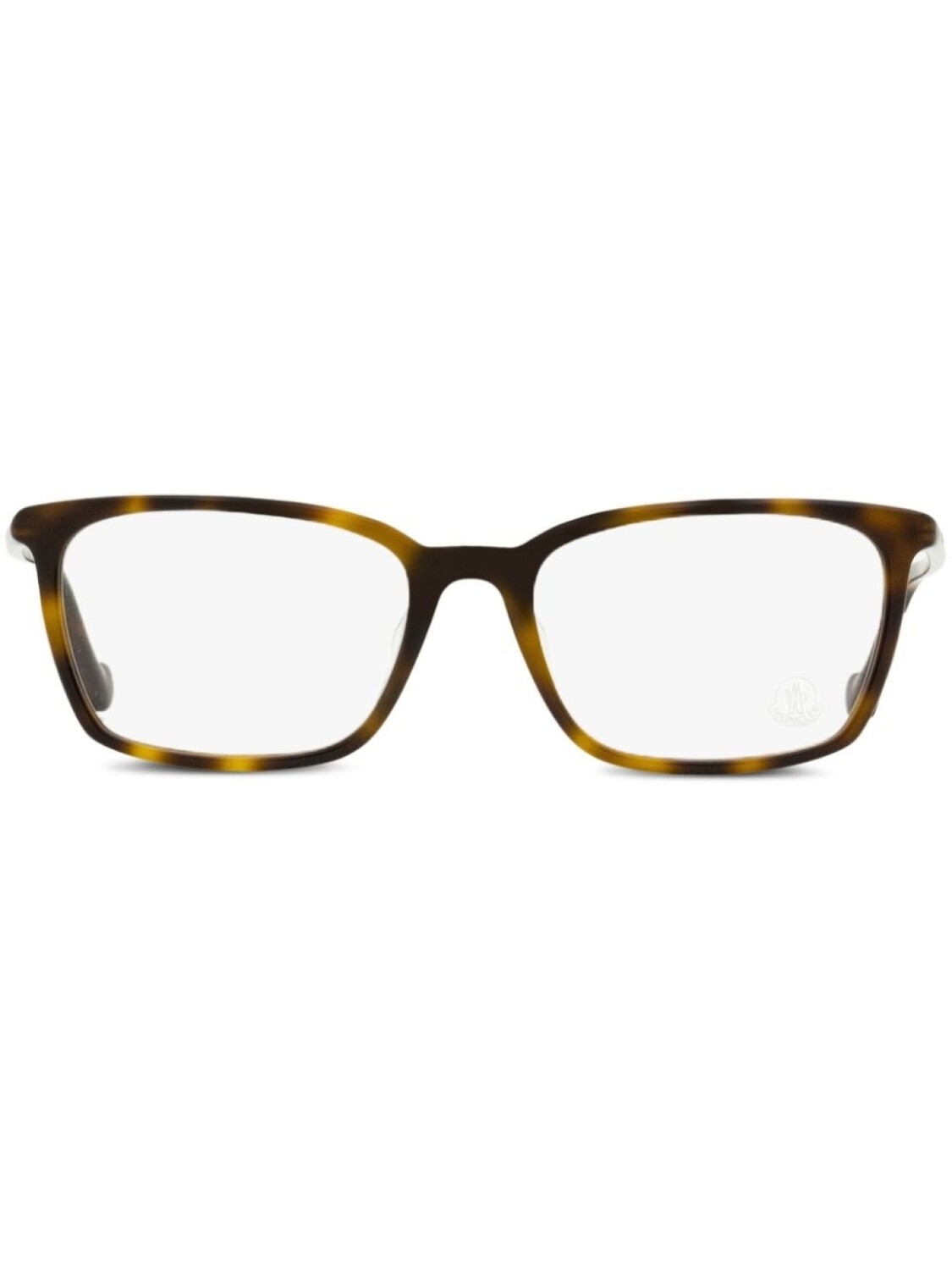 

Moncler Eyewear очки в прямоугольной оправе черепаховой расцветки, коричневый