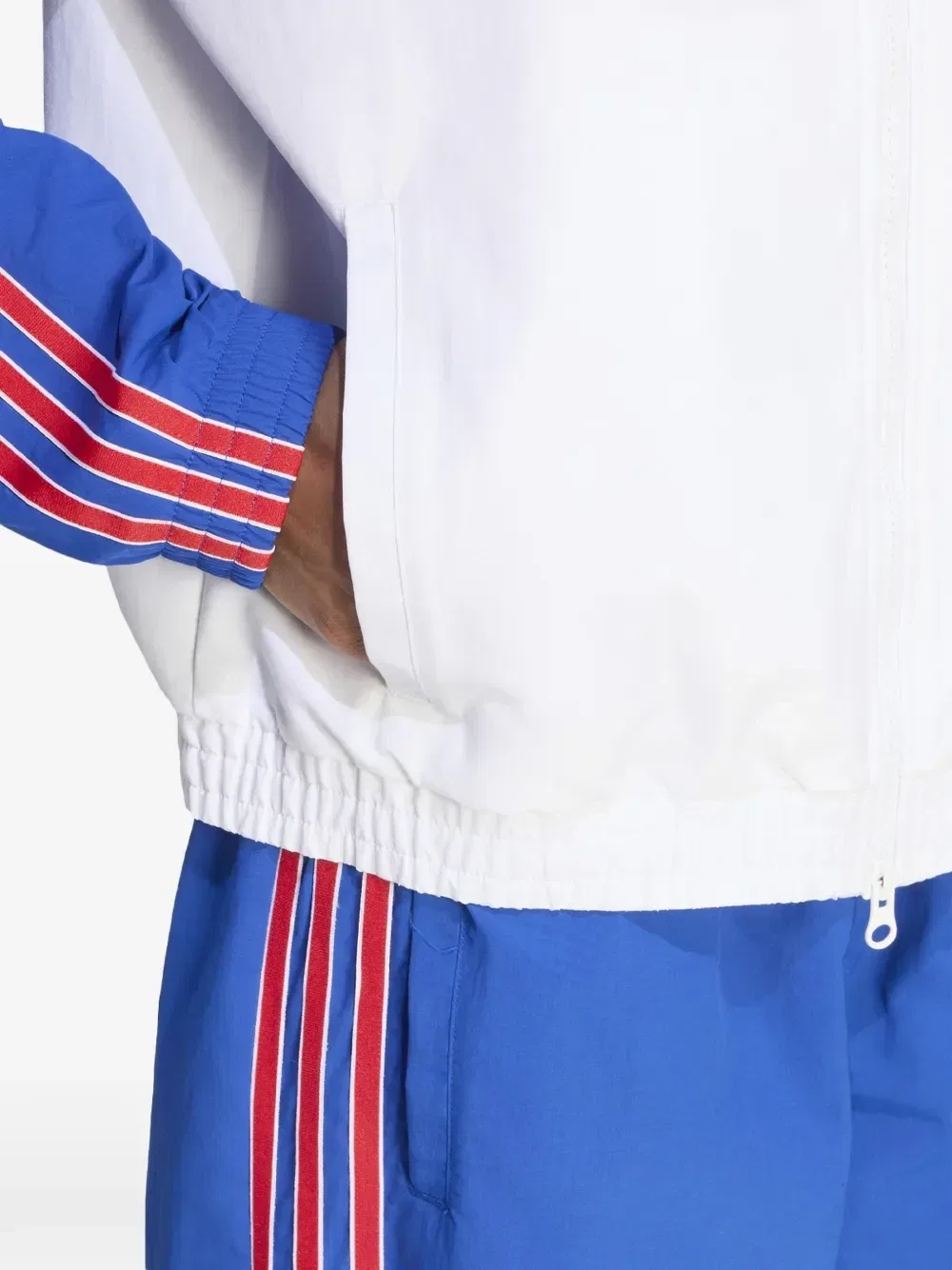 Спортивная куртка SST с полосками adidas, белый — фото 3
