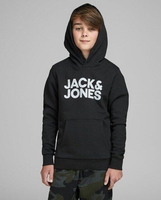 

Толстовка с капюшоном для мальчика Jack & Jones, черный