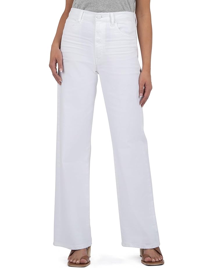 

Джинсы KUT from the Kloth Sienna High Rise Wide Leg-5 Pockets, цвет Optic White