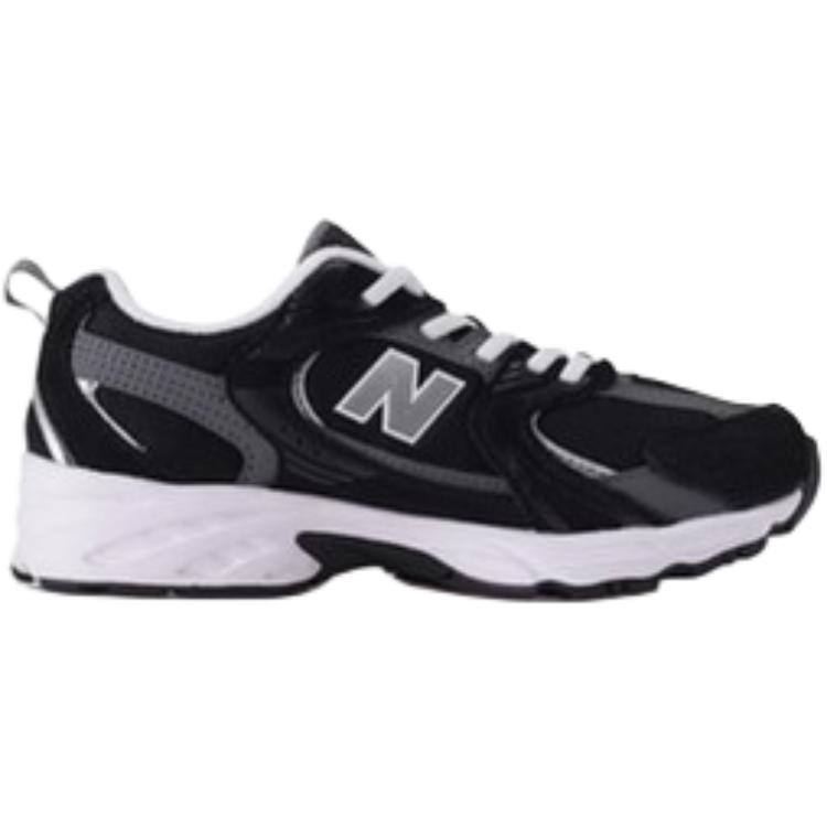 New Balance NB 530 устойчивые к истиранию низкие детские ботинки Black для детей — фото 3