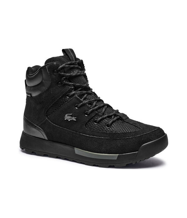 

Кожаные треккинговые ботинки Urban Breaker Lacoste, черный