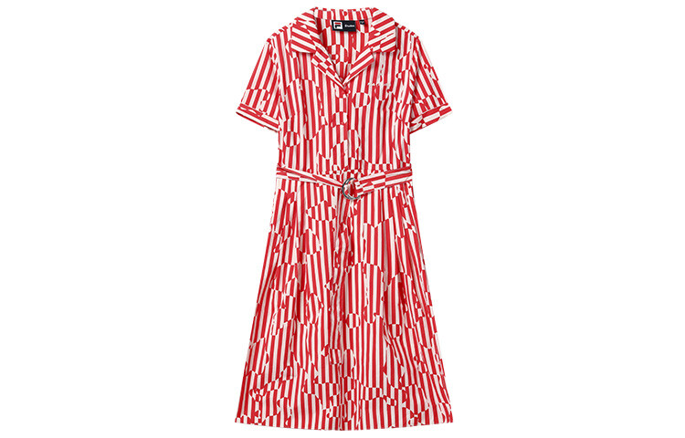 

FILA Женские шорты-платье с рукавами, цвет Allover Print