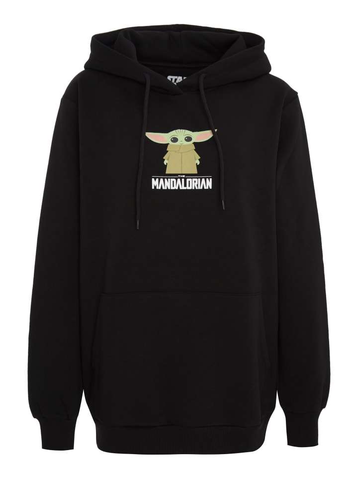 

Толстовка Re:Covered Hoodie Star Wars The Mandalorian Baby Yoda, черный