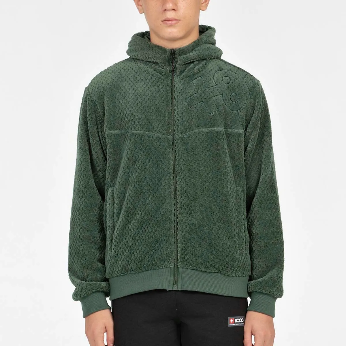 

Детский флис из полиэстера Ilsa, лесной зеленый 8000