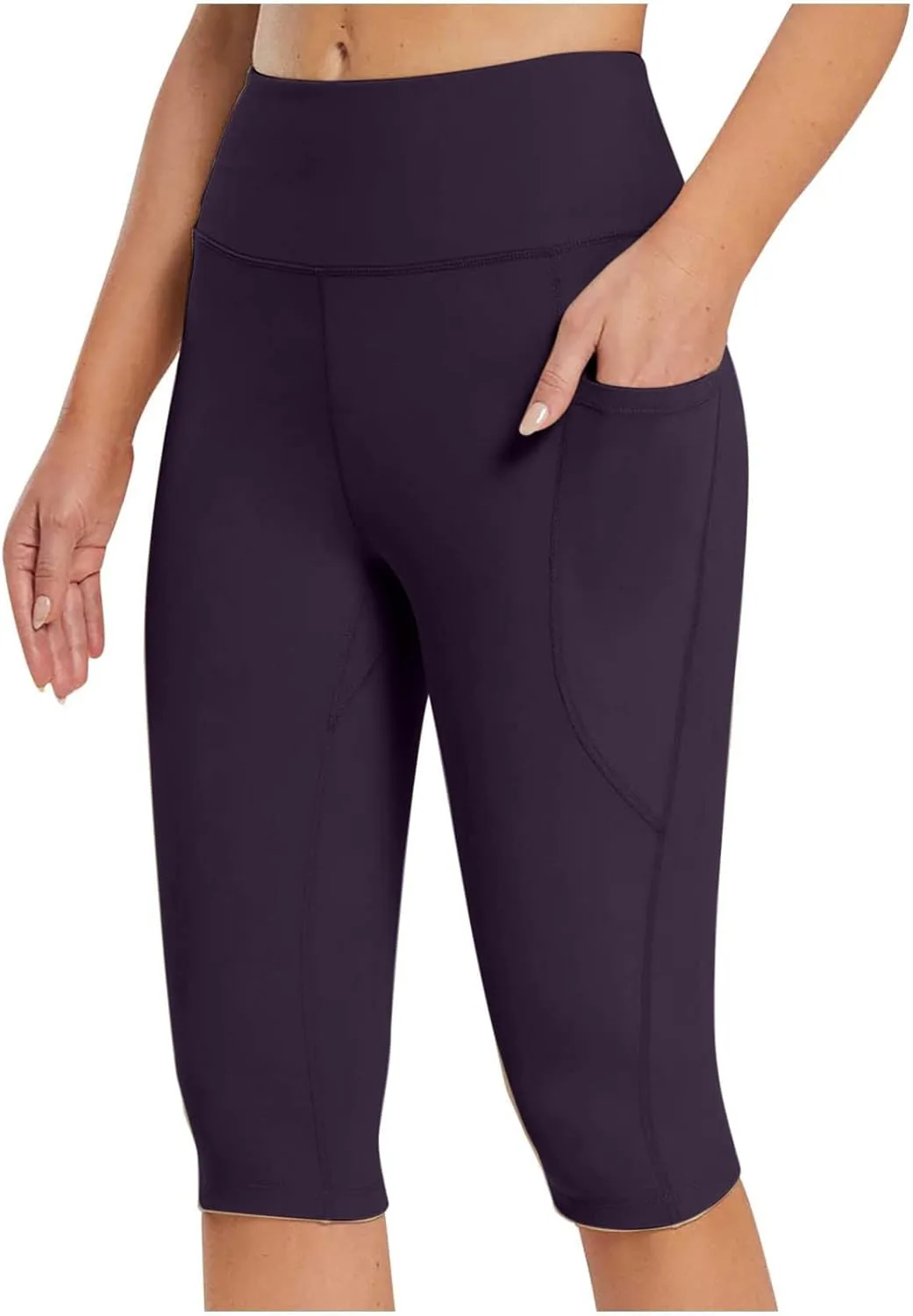 

Женские капри-леггинсы, летние высокие