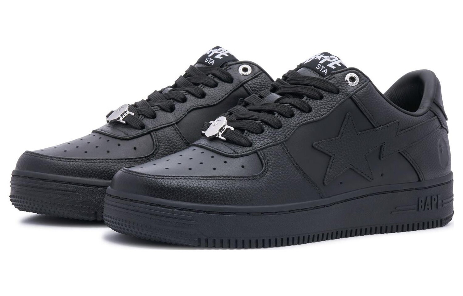A BATHING APE Купающаяся обезьяна Bapesta OVO White, Черный — фото 2