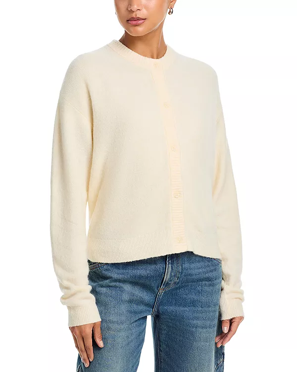 

Кардиган на пуговицах American Vintage, желтый