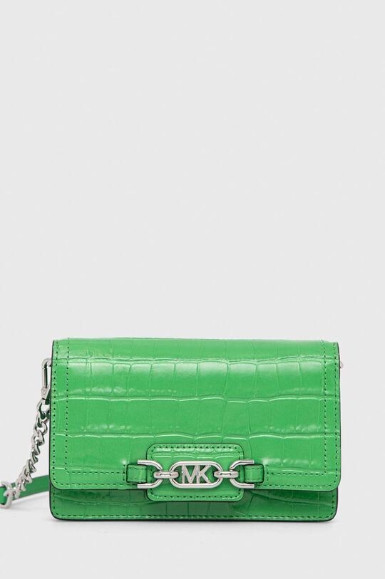 

Кожаная сумка-клатч MICHAEL Michael Kors, зеленый