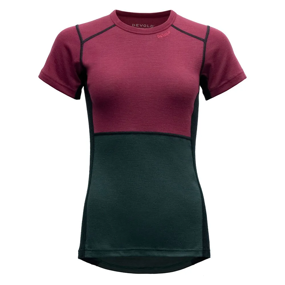 

Футболка с коротким рукавом DEVOLD OF NORWAY Lauparen Merino 190, зеленый