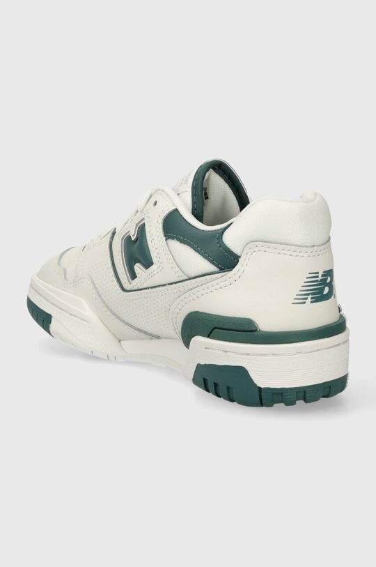 Кожаные кроссовки New Balance, серый — фото 3