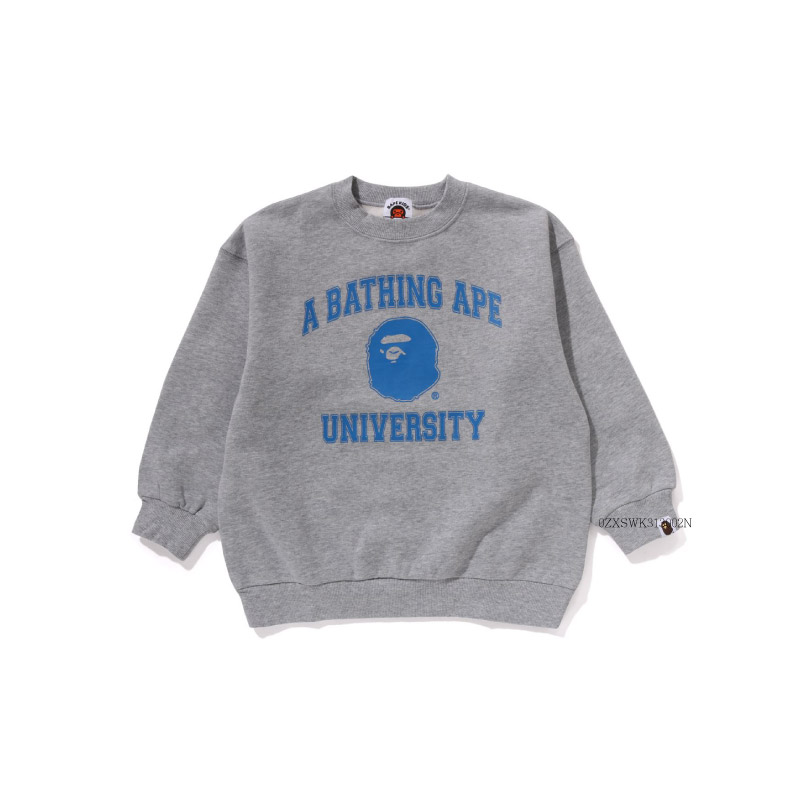 

Свитшот для детей 3-7 лет A BATHING APE, серый gyx